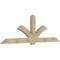 Ekena Millwork Redmond Rough Sawn Timber Gable Bracket, Douglas Fir, 108"W x 36"H x 4"D x 6"F, 8/12 Pitch GBW108X36X0406RED00RDF - alternate 2
